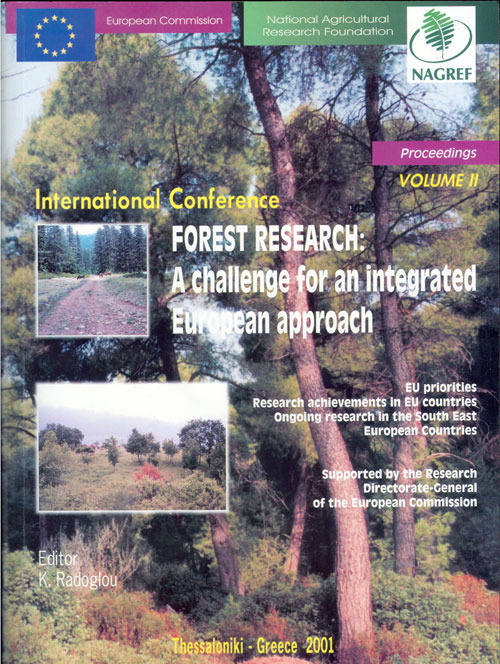 Forest Research: A challenge for an integrated European approach Vol II